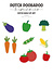 Dutch Card Art Build Up A5 Vegetables (470.784.227) (OUTLET)
