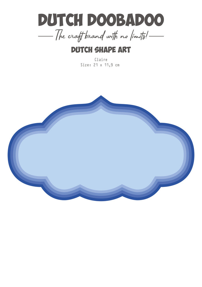 Dutch Doobadoo Dutch Shape Art A5 Claire (470.784.229) (OUTLET)