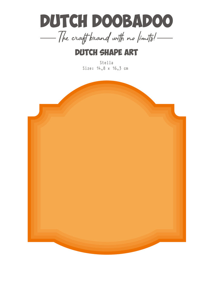 Dutch Doobadoo Dutch Shape Art A5 Stella (470.784.230) (OUTLET)