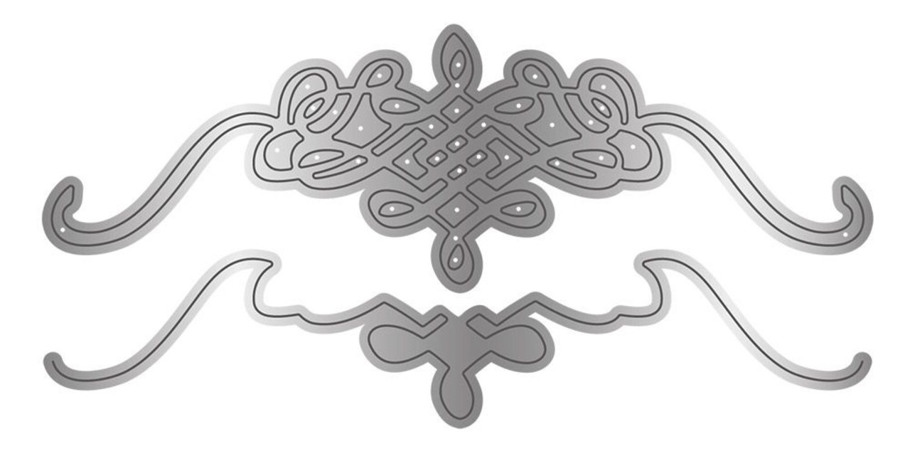 Gemini Baroque Border Dijon Elements Dies (GEM-ELE-MD-DIJO) (DISCONTINUED)