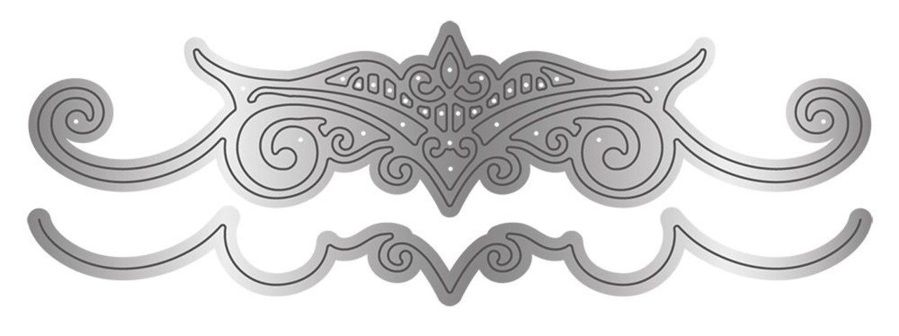 Gemini Baroque Border Talence Elements Dies (GEM-ELE-MD-TALE) (DISCONTINUED)