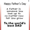 Woodware Best Dad Clear Stamps (FRM060) (OUTLET) Woodware Best Dad Clear Stamps (FRM060) (OUTLET)