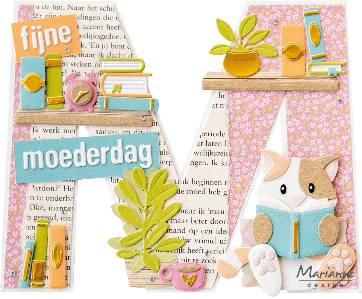 Marianne Design Collectables Dies by Marleen Books (COL1529) Marianne Design Collectables Dies by Marleen Books (COL1529)