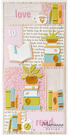 Marianne Design Collectables Dies by Marleen Books (COL1529) Marianne Design Collectables Dies by Marleen Books (COL1529)