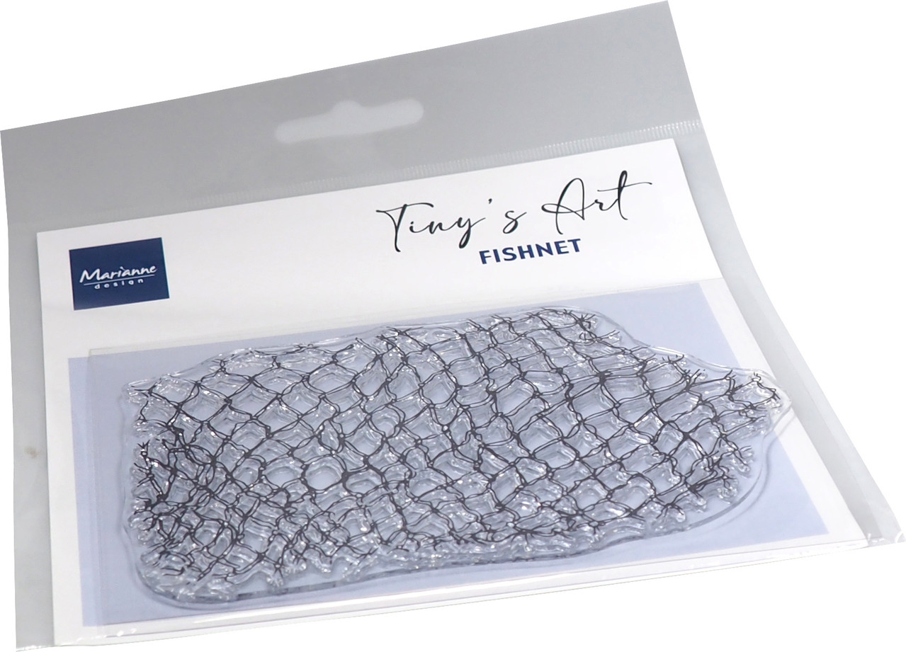 Marianne Design Clear Stamps Tiny's Art Fishnet (TC0911) (DISCONTINUED)