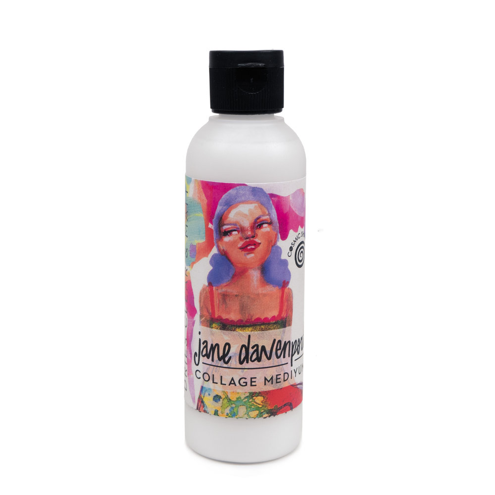 Cosmic Shimmer Jane Davenport Collage MediYum Clear 100ml (CSJDJGCLEARLG) (OUTLET)