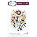 Creative Expressions Cathie Shuttleworth Paper Cuts Cut & Lift Zinnia Zing (CEDPC1228) (OUTLET)