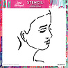 Creative Expressions Jane Davenport 6x6 Inch Stencil Head Turn Looking Down (CEJDST012) (OUTLET) Creative Expressions Jane Davenport 6x6 Inch Stencil Head Turn Looking Down (CEJDST012) (OUTLET)