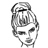 Creative Expressions Jane Davenport 6x6 Inch Stencil Head Turn Tilted Down (CEJDST011) (DISCONTINUED) Creative Expressions Jane Davenport 6x6 Inch Stencil Head Turn Tilted Down (CEJDST011) (DISCONTINUED)