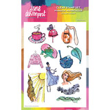 Creative Expressions Jane Davenport Clear Stamp Set Whimsical Watercolour (CEJDCS022) (OUTLET)