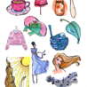Creative Expressions Jane Davenport Clear Stamp Set Whimsical Watercolour (CEJDCS022) (DISCONTINUED) Creative Expressions Jane Davenport Clear Stamp Set Whimsical Watercolour (CEJDCS022) (DISCONTINUED)