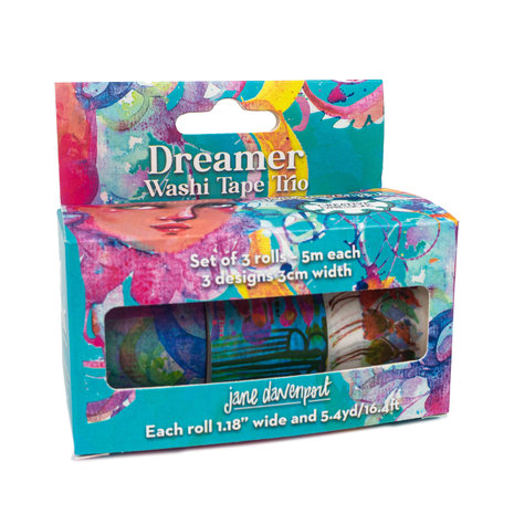 Creative Expressions Jane Davenport Washi Tape Trio Dreamer (CEJDWASHDREAM) (OUTLET)
