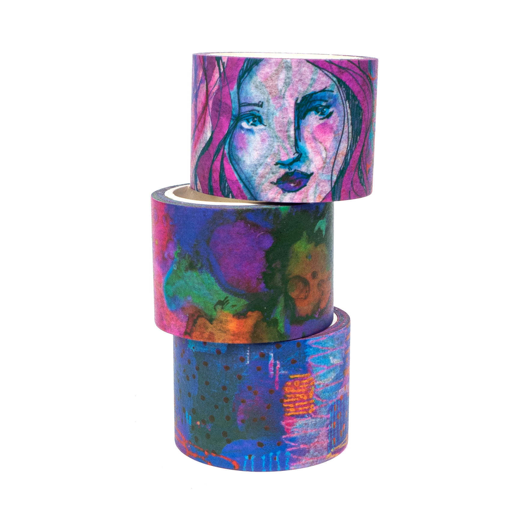 Jane Davenport Washi Tape Trio Imagine (CEJDWASHIMAG) Craftlines B.V.