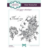 Creative Expressions Designer Boutique Clear Stamp A6 Rosy Whiskers (UMSDB151) (OUTLET)