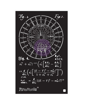 Finnabair Rocket Science 6x9 Inch Stencil (969769) (DISCONTINUED)
