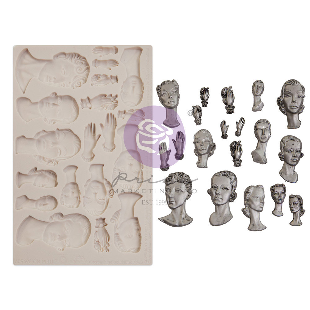 Finnabair Fashion Icons Moulds (969509) (DISCONTINUED)