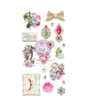 Prima Marketing Avec Amour Puffy Stickers (19pcs) (662196) (DISCONTINUED) Prima Marketing Avec Amour Puffy Stickers (19pcs) (662196) (DISCONTINUED)