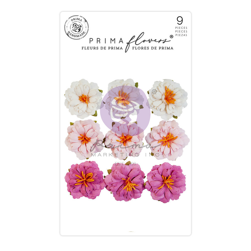 Prima Marketing Avec Amour Flowers Blushing (9pcs) (664503) (DISCONTINUED)