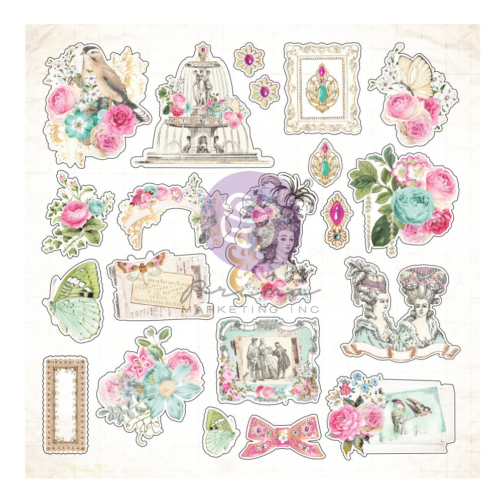 Prima Marketing Avec Amour Ephemera (42pcs) (662134) (DISCONTINUED) Prima Marketing Avec Amour Ephemera (42pcs) (662134) (DISCONTINUED)