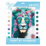 Docrafts Artiste Paint By Numbers Courageous Lion (DOA 550716) (DISCONTINUED)
