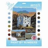 Docrafts Artiste Paint By Numbers Highland Castle (DOA 550725) (DISCONTINUED)