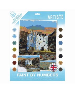 Docrafts Artiste Paint By Numbers Highland Castle (DOA 550725) (DISCONTINUED)