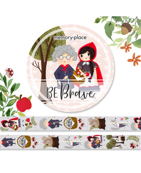 Memory Place Be Brave Washi Tape 1 (MP-61162) (OUTLET)