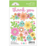 Doodlebug Design Thanks A Bunch Doodle Cuts (7617) (DISCONTINUED)
