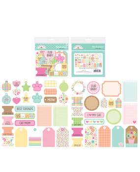 Doodlebug Design Pretty Kitty Bits & Pieces (7621) (DISCONTINUED)