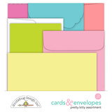 Doodlebug Design Pretty Kitty Assortment Cards & Envelopes (7622) (DISCONTINUED)