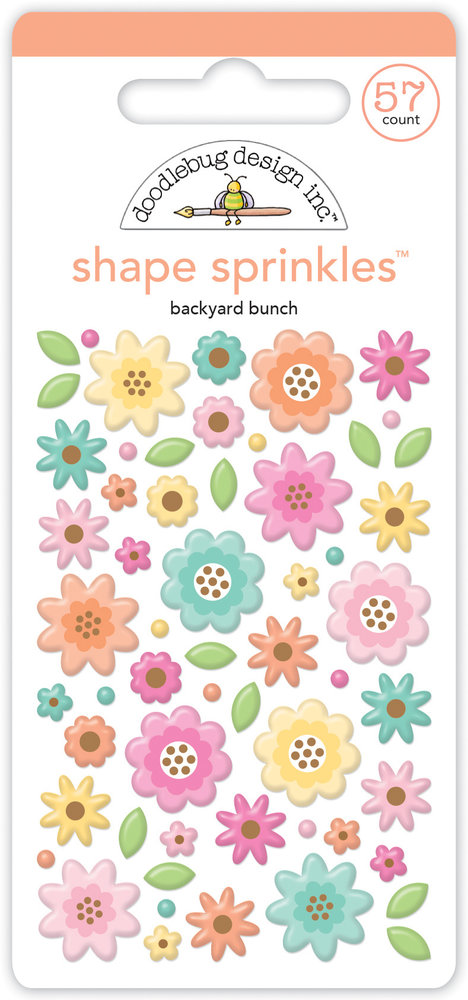 Doodlebug Design Backyard Bunch Shape Sprinkles (7601) (DISCONTINUED) Doodlebug Design Backyard Bunch Shape Sprinkles (7601) (DISCONTINUED)