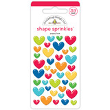 Doodlebug Design Puppy Love Shape Sprinkles (7646) (DISCONTINUED)