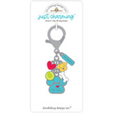 Doodlebug Design I Love My Dog Just Charming Clip & Keychain (7664) (DISCONTINUED)
