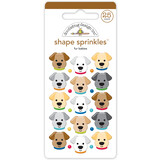 Doodlebug Design Fur Babies Shape Sprinkles (7647) (DISCONTINUED)