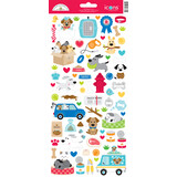 Doodlebug Design Doggone Cute Icons Stickers (7670) (DISCONTINUED)