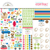 Doodlebug Design Doggone Cute Essentials Kit (7687) (DISCONTINUED)