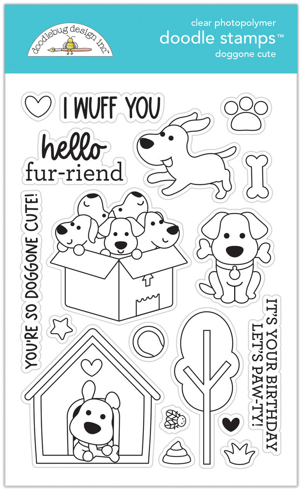 Doodlebug Design Doggone Cute Doodle Stamps (7660) (OUTLET) Doodlebug Design Doggone Cute Doodle Stamps (7660) (OUTLET)