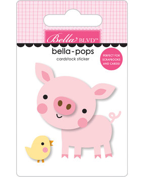 Bella BLVD Hogs & Kisses Bella-pops (BB2682) (OUTLET)