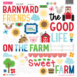 Bella BLVD EIEIO Ciao Chipboard Icons (BB2677) (OUTLET)