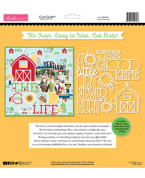 Bella BLVD The Good Life Cut Outs (BB2684) (OUTLET)