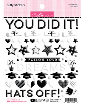 Bella BLVD You Did It! Puffy Stickers (BB2704) (OUTLET) Bella BLVD You Did It! Puffy Stickers (BB2704) (OUTLET)