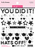 You Did It! Puffy Stickers (BB2704) (OUTLET)