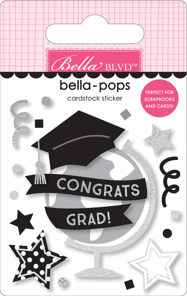 Bella BLVD Congrats Grad Bella-pops (BB2710) (DISCONTINUED)
