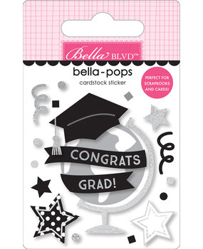 Bella BLVD Congrats Grad Bella-pops (BB2710) (OUTLET) Bella BLVD Congrats Grad Bella-pops (BB2710) (OUTLET)