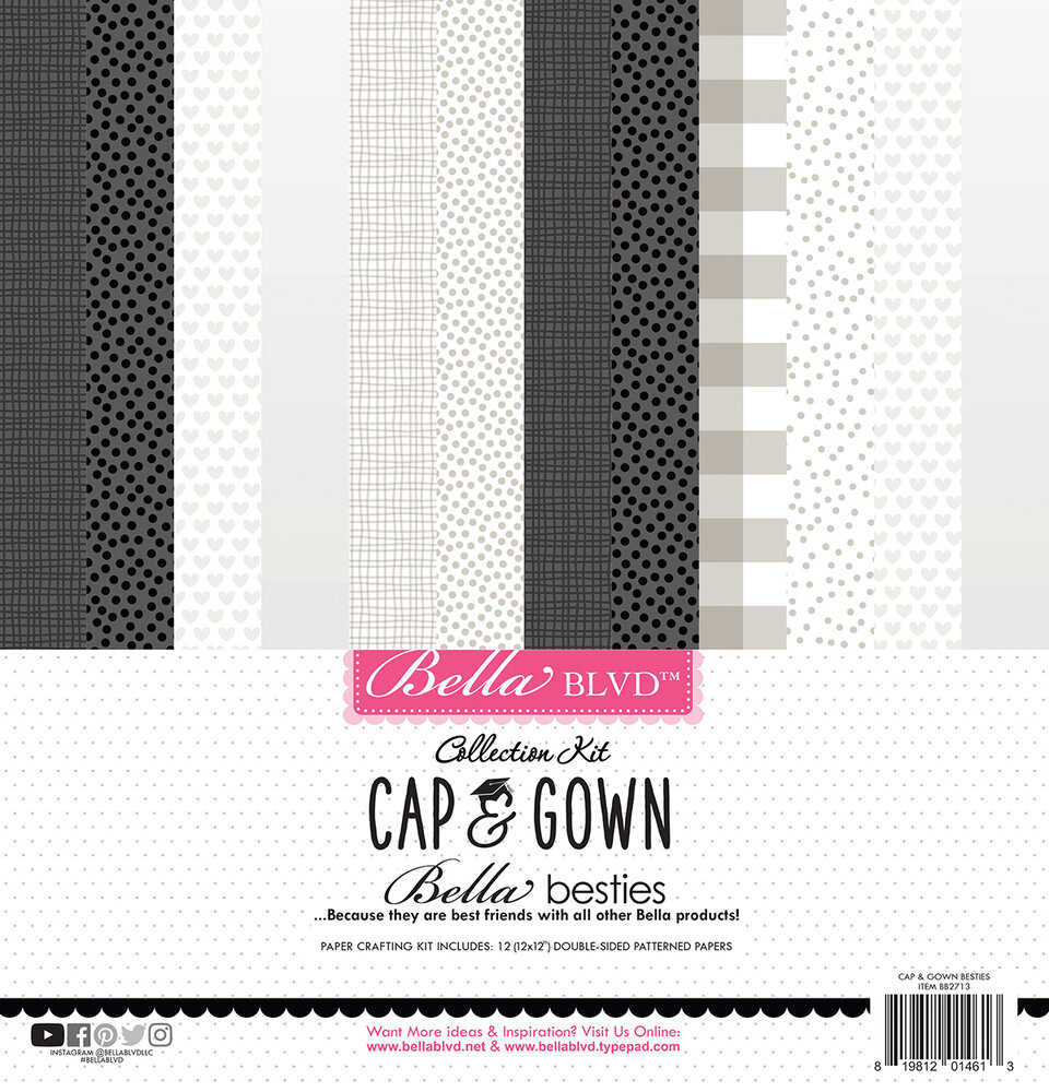 Bella BLVD Cap & Gown Bella Besties Kit (BB2713) (OUTLET) Bella BLVD Cap & Gown Bella Besties Kit (BB2713) (OUTLET)