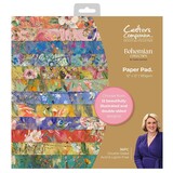 Crafter's Companion Bohemian Collection 12x12 Inch Paper Pad (S-BOH-PAD12) (OUTLET)