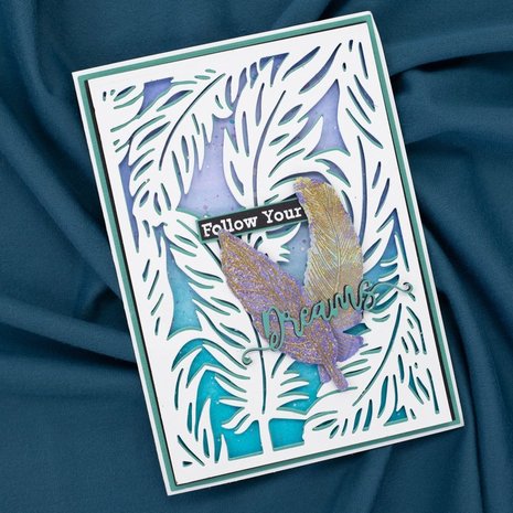 Crafter's Companion Bohemian Collection Metal Die Wild Feathers (S-BOH-MD-WIFE) (OUTLET)