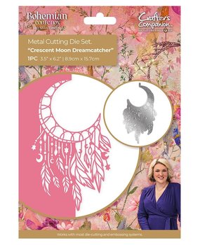 Crafter's Companion Bohemian Collection Metal Dies Crescent Moon Dreamcatcher (S-BOH-MD-CMDC) (OUTLET)
