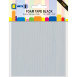 JEJE Produkt 3D Foam Lines Black 3x100x2mm (33pcs) (3.3060)