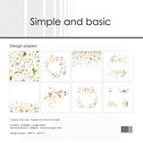 Simple and Basic Spring Feelings 12x12 Inch Paper Pack (SBP717) (DISCONTINUED)